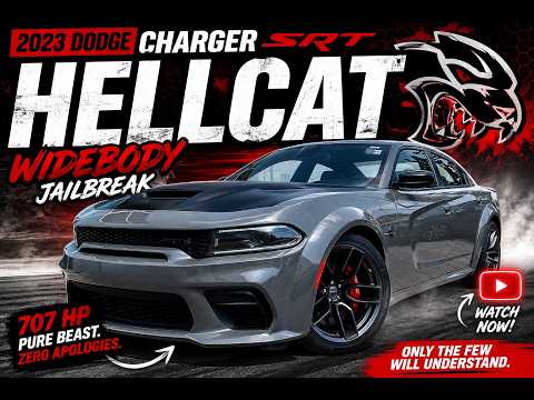 2023 Dodge Charger SRT Hellcat Widebody Jailbreak - P3443