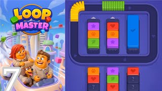 Loop Master – Level 7: Brain vs Loop #loopmaster #puzzlegame 