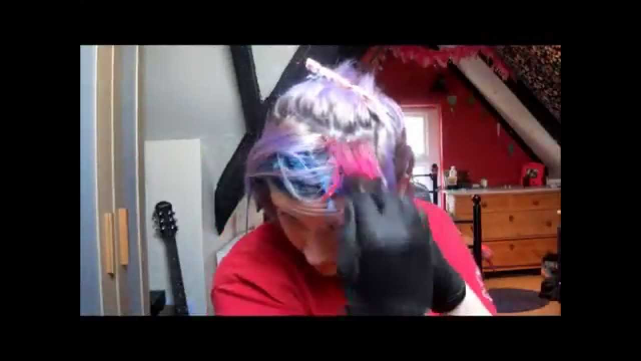 Dying My Hair Blue/Pink/Green.