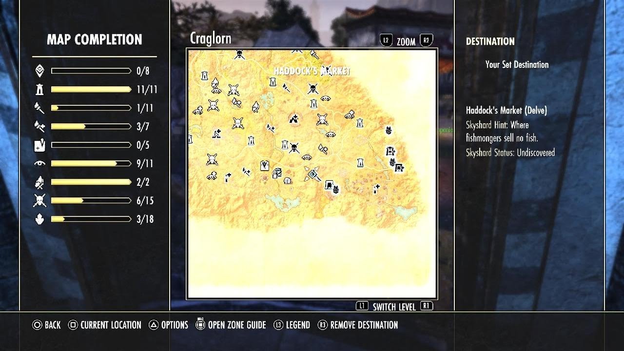 Craglorn Treasure Map 4 YouTube