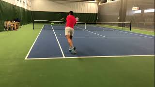 Индивидуальные занятия теннисом с тренером Никитой Мишиным для взрослых