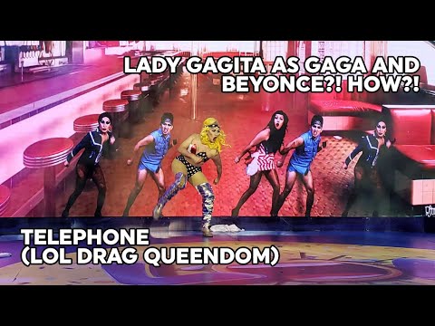 Telephone Lady Gagita As Lady Gaga And Beyonce LOL Drag Queendom Iconic Duets