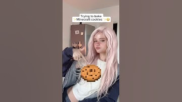 I tried to bake MINECRAFT cookies in REAL LIFE and I’m SHOOOK!😩🍪| JULIAGISELLA #minecraft