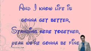 David Archuleta Things Are Gonna Get Better with lyrics