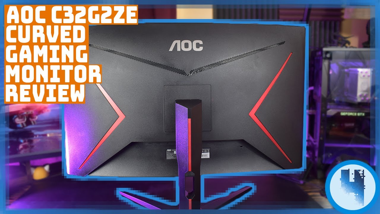 AOC C32G2ZE G Line 2nd Gen 32 Inch Gaming Monitor Unboxing and Review (2021)
