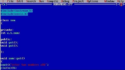 C++ Program to Add two numbers using Class & Object//Sum of two numbers using Class&Object/in hindi/