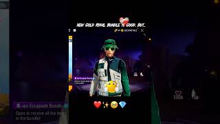 Old Gold Royal Bundle ❤️🥹 #shorts #shortsfeed #ffshorts #freefire #trending