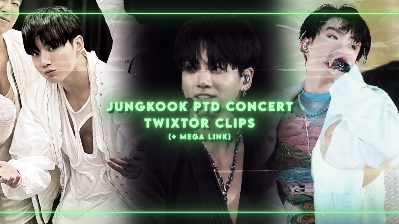 jungkook ptd concert twixtor clips (DAY 4)