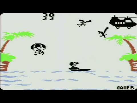 【ゲームウオッチ】パラシュート(GAME B)