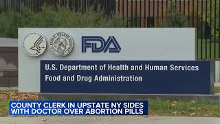 NY clerk refuses fine for doctor accused of prescribing abortion pills