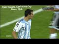 Lionel Scaloni Playing For Argentina In 2006 World Cup vs Mexico. Lionel Scaloni y Messi jugando.