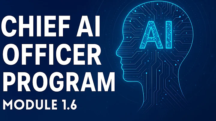 How to Become a Chief AI Officer | M1.6 - The Leadership Path No One Tells You About
