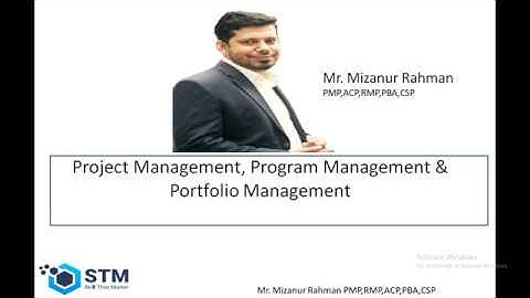 The relationship among  Project Management, Program Management and Portfolio Management