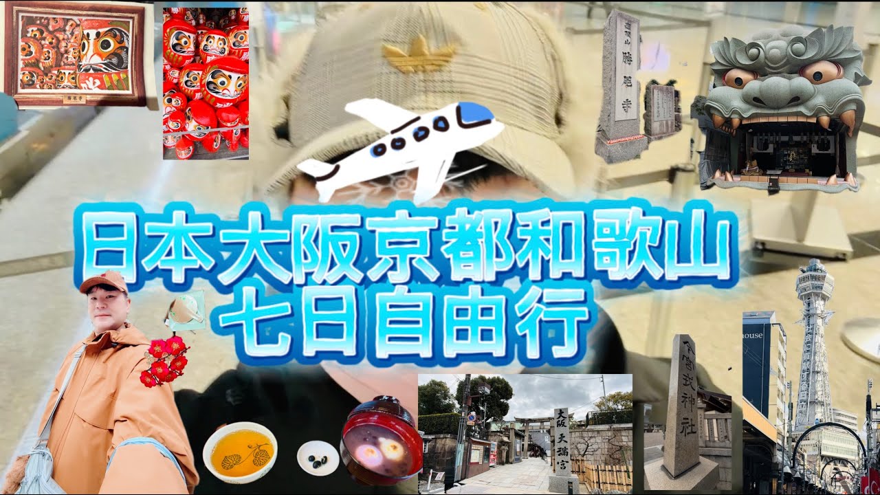 日本大阪京都和歌山七日自由行#2026 #大阪 #自由行 #神社 
