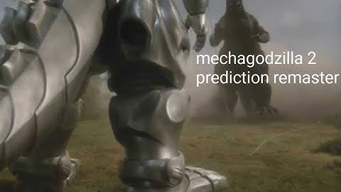 mechagodzilla 2 prediction remaster ( Kaiju universe)
