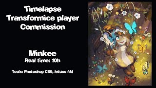 Timelapse: Minkee's commission!