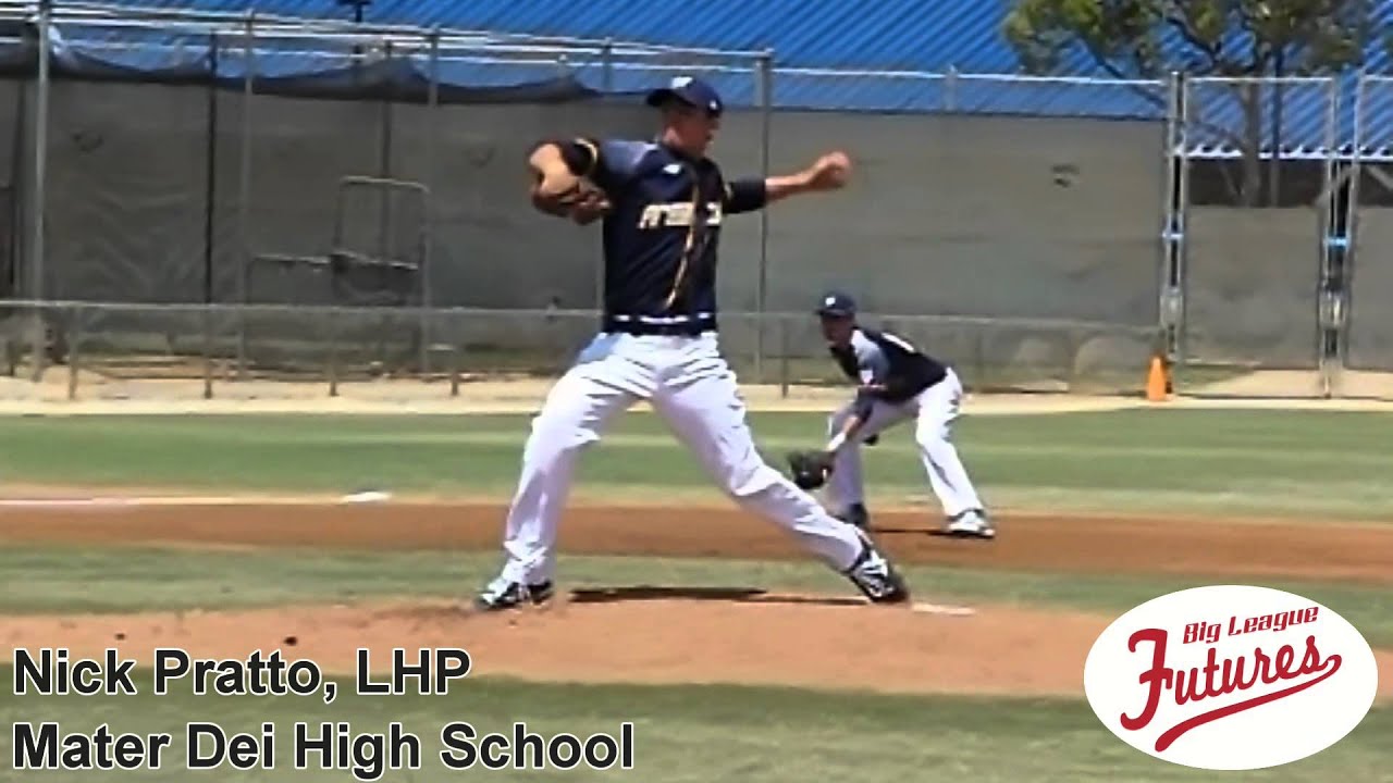 Nick Pratto, LHP, Mater Dei High School, Pitching Mechanics at 200 fps
