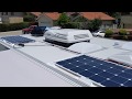 Flexible Solar Panel Installation (with air gap, but no drilling) on my Lance 1575 Travel Trailer