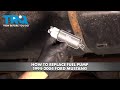 How to Replace Fuel Pump 1994-2004 Ford Mustang