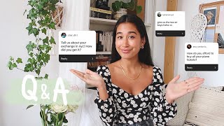 get to know me Q&A | studying in new york, how I afford to travel, boys xx