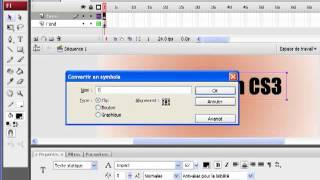Adobe Flash CS3 - Créer une animation d'introduction - D'apres Belkacem Ait