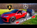 Lamborghini Urus vs Mercedes AMG G63 - TUG OF WAR!