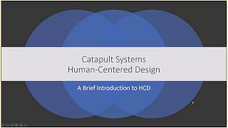 Human Centered Design Workshop   An Introduction