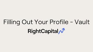 Filling Out Your Profile - Vault