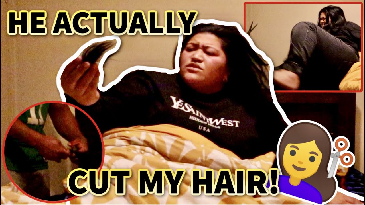 I CUT MY WIFE'S HAIR! PRANK GONE WRONG!