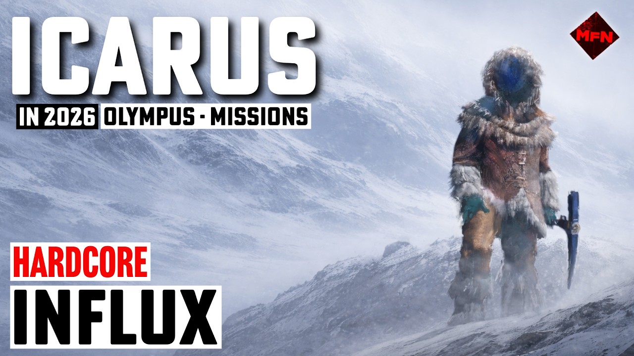 ICARUS - Mission in 2026 | Olympus - Influx - YouTube