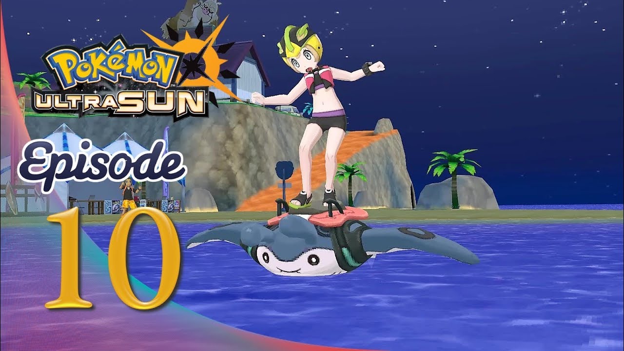 Mantine Surf | Pokémon Ultra Sun [4K] [Ep 10]