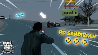 [JGRP] RAMPOK DIPAGI HARI | POLISINYA SENDIRIAN DOANG 🤣🤣!! - GTA SA ROLEPLAY