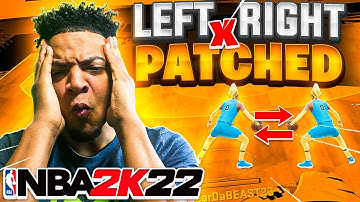 2K PATCHED LEFT RIGHT AND SPEED BOOST! THIS JUST SAVED 2K22