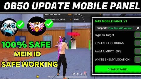 Antiban FF Panel🔥Free Fire Injector🔥Ob51 Free Fire Hack😈FF panel Hack Mobile|FF Hack|FF Injector2025