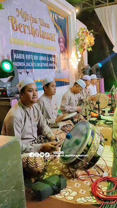USTADZI YA USTADZI || HADROH JALSATUL MUSTHOFA PANTURA (JMP KUDUS) LIVE CABAK PATI#shorts #sholawat