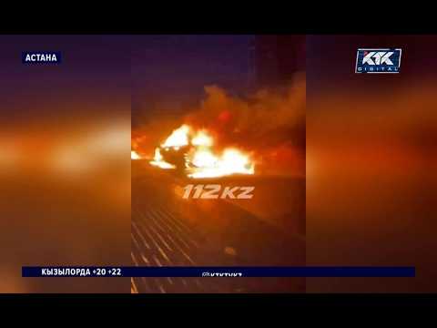 Parking Lot Fires in Astana: Ministry of Emergency Situations Issues Warning to Kazakhstanis