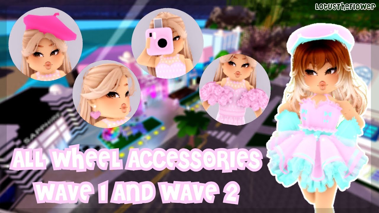 *ALL* WHEEL ACCESSORIES From Wave 1 And Wave 2! Roblox Royale High ...