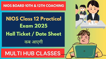 nios class 12 practical exam date 2025,nios class 12th practical date sheet 2025 #nios