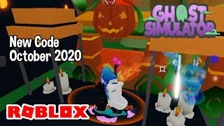 Roblox Ghost Simulator New Code October 2020