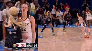 Caitlin Clark BODY-CHECKED By Dijonai Carrington Then She Did THIS… 🔥