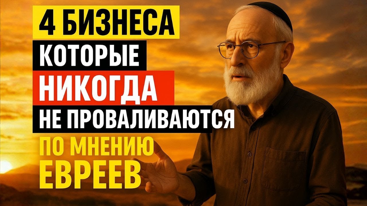 4 Безотказных Бизнеса Миллионера-Раввина — Секреты Еврейской Мудрости