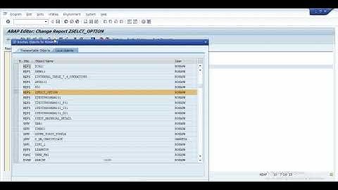 Different way to declare  select option in sap abap