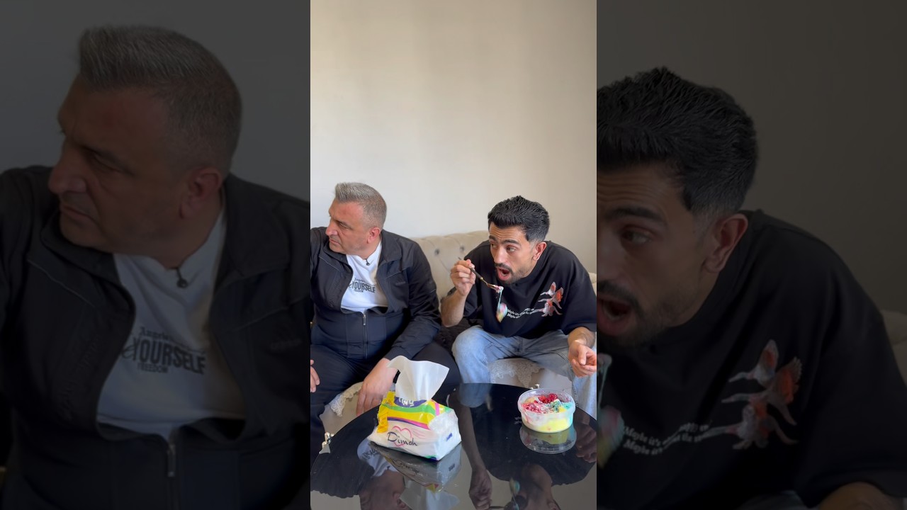 الأب البخيل والاولاد المجانين 😂😁🤣 البرنس #shorts
