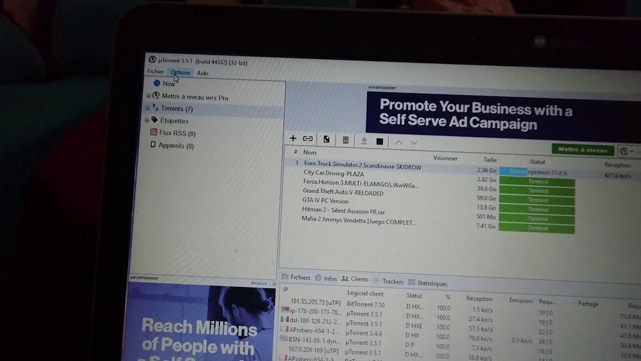 Comment accélerer la vitesse de téléchargement Sur utorrent !! - YouTube