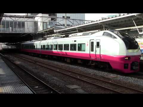 【延長運転！】E653系フレッシュひたち25号水戸駅到着～発車@2012.12.31