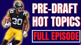 Fantasy Football HOT Topics: James Conner, Tight End Draft Strategy, and more!