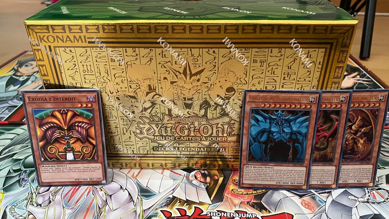 ON A LES 3 DIEUX ÉGYPTIENS ET EXODIA 🤩 (Ouverture Box Yu-Gi-Oh