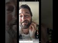 Ryan eggold IG live qna april 7th 2020