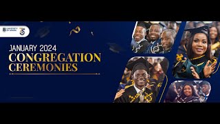 27th Jan. 2024 Congregation Ceremony - College of Humanities - Great Hall (Morning Session)