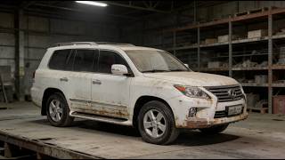 RESTORING A WRECKED LEXUS LX OFF-ROAD INTO A TERRAIN MONSTER – AN UNBELIEVABLE TRANSFORMATION!